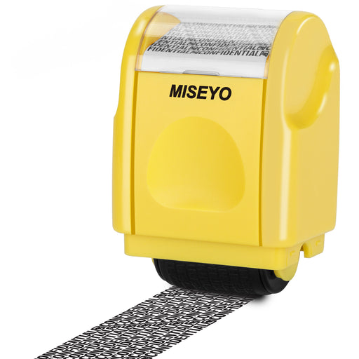 Miseyo Personalized Clothing Name Stamp Up to 3 Lines - 2 Ink Pad Incl